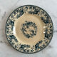 5 ironstone plates GIEN 21cm