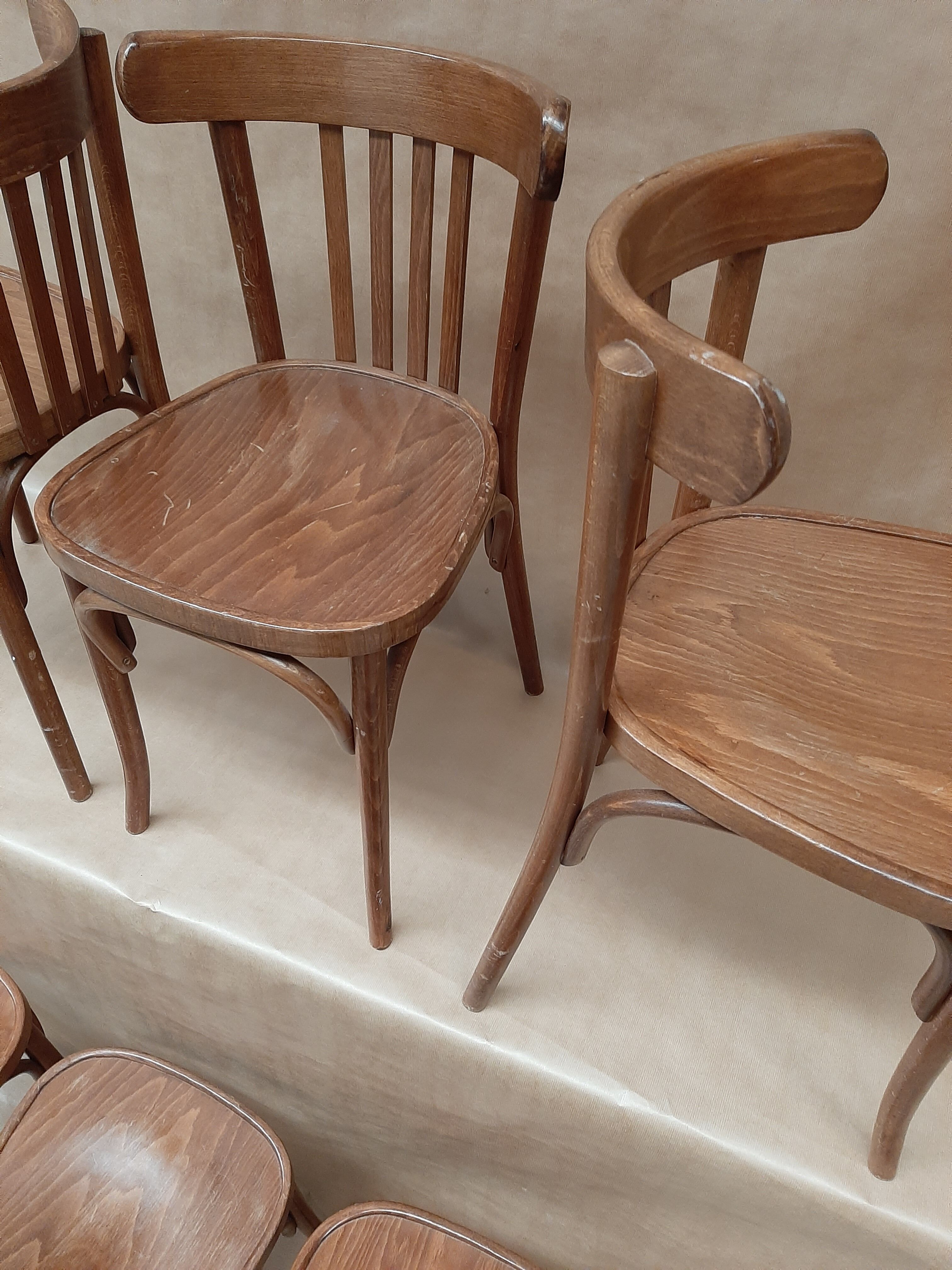 Set of 6 bistro chairs