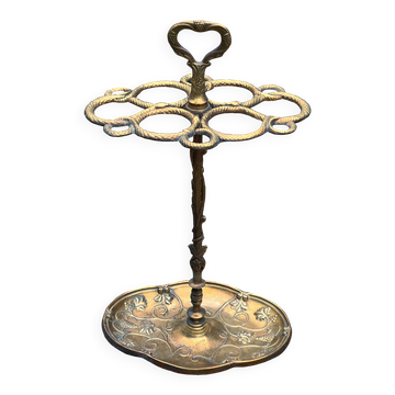 Vintage Brass Umbrella Stand