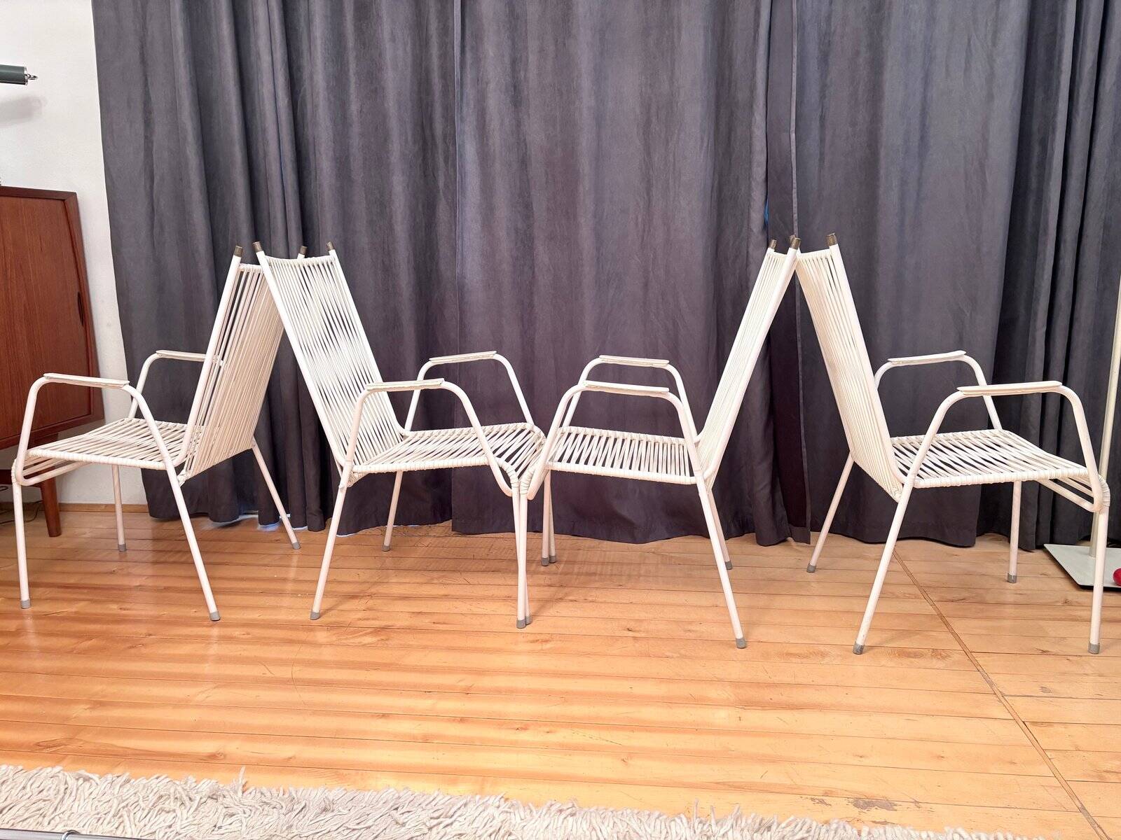 Chairs from Mauser, Germany, 1960s, set of 4