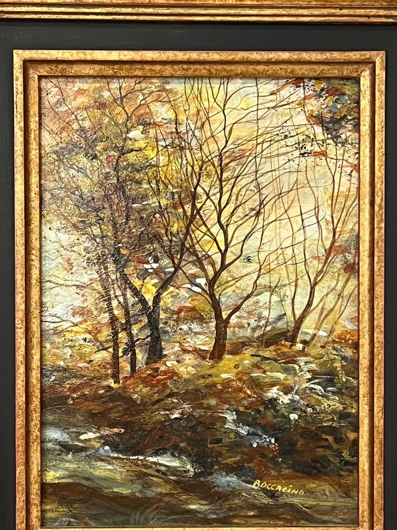 Landscape painting by Jean Bocaccino