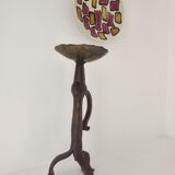 Brutalist candle holder