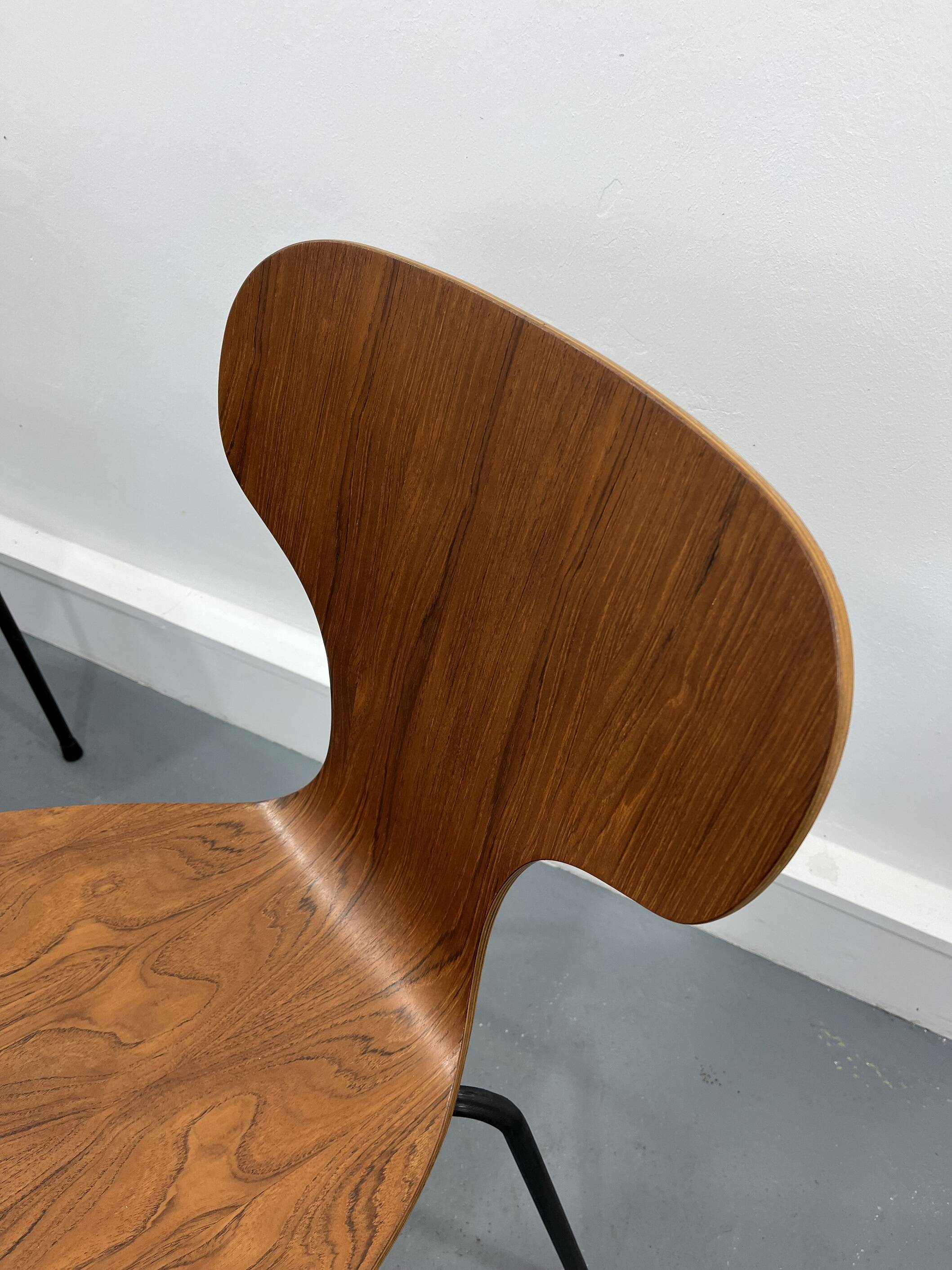 Mid-Century Danish Plywood Chairs, 1950s, Set of 2