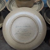 7 coffee cups and saucers Sarreguemines
