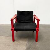 Mid-Century German Farmer Series chairs and table by Gerd Lange for Bofinger, 1960s, set of 5.