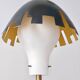 Rare Experimental Brass, Aluminum and Glass Floor Lamp by Arredoluce, Italy