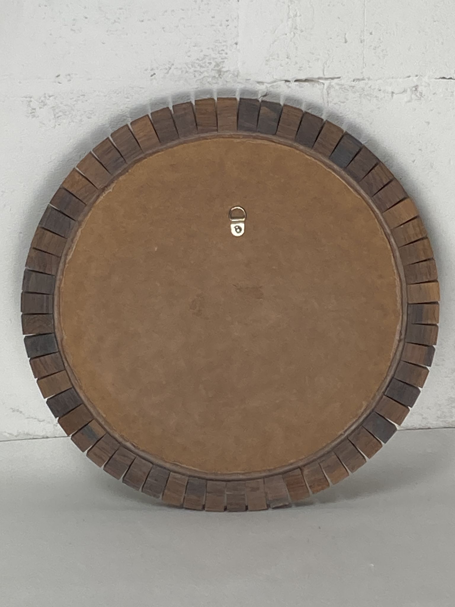 Mid-Century Danish Teak & Rosewood Mirror, 1960s
