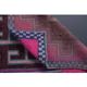 1970s Vintage Turkish Oushak Diamond Wool Runner 98x334