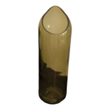 Vase en verre vert