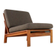 Komfort lounge chair 'Nimtofte' - Brown - danish design in teak