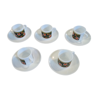 Arcopal vintage coffee cups