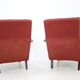 Paire de fauteuils conçus par Jindřich Halabala années 1950.