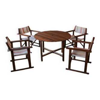 Garden set by Carlo Hauner, Italy 1970s