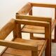 Set of 2  Edvin Helseth Pinewood with armchairs dining chair, Trybo Norway