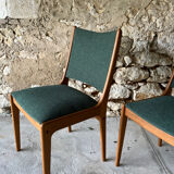 Paire de chaises de Johannes Andersen
