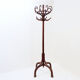 Grand portemanteau "Perroquet" en bois courbé style Thonet – Début du 20ème siècle