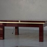 Coffee table design 1970 Paco-Rabannes lacquer