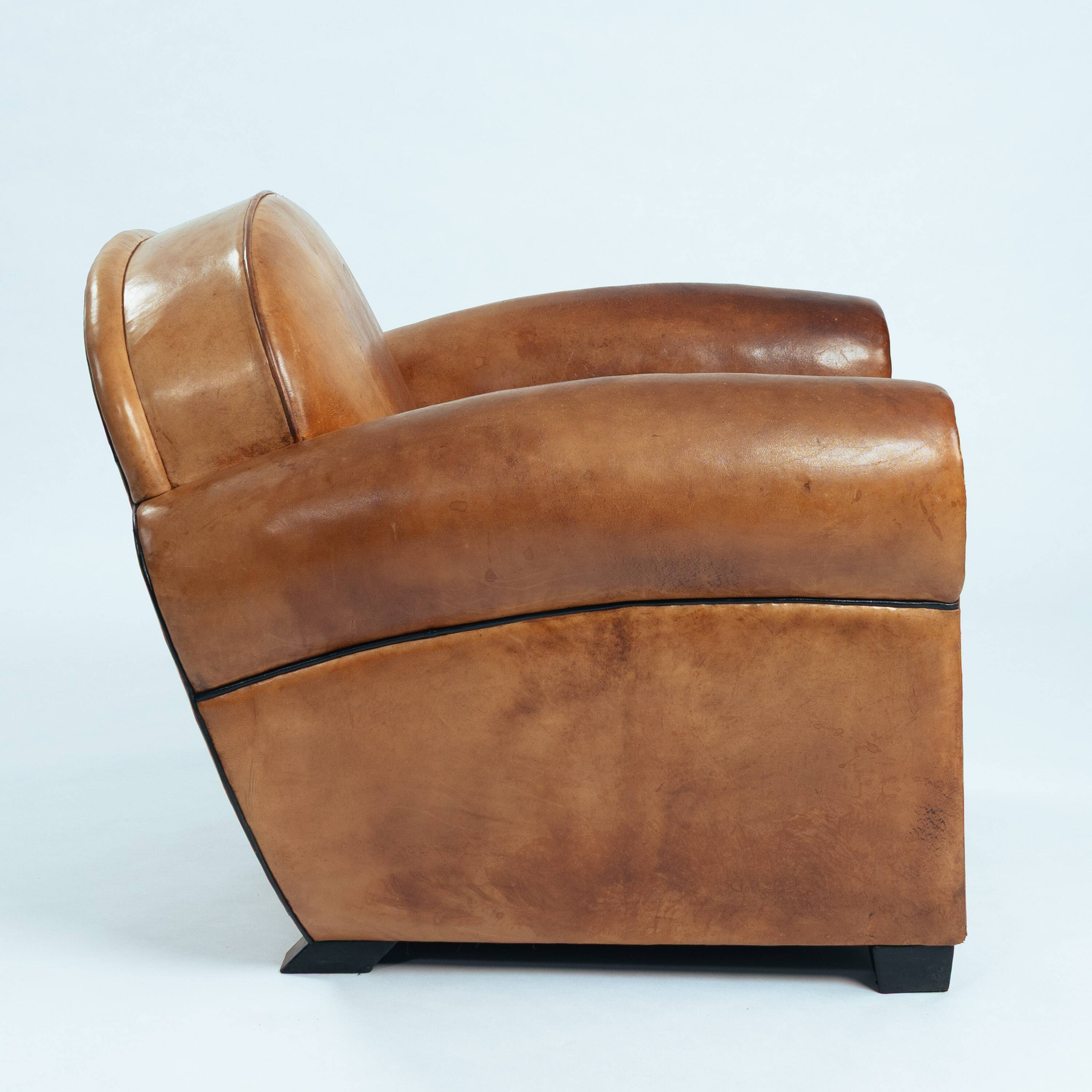 Pair of Bart van Bekhoven club lounge chairs, The Netherlands 1990s