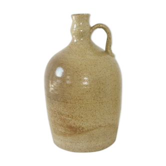 Vintage glazed stoneware jug bottle