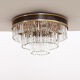 Suite de 2 plafonniers en cristal de Riedinger