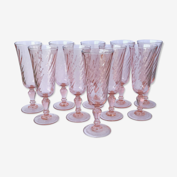 Flûtes à champagne rosaline Luminarc Arcoroc
