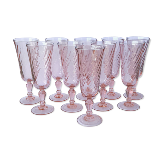 Flûtes à champagne rosaline Luminarc Arcoroc