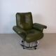 Italian executive armchair attributed to Guido Faleschini for i4 Mari.