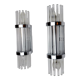 Pair of Sciolari wall lamps, murano glass, Italy, 1970