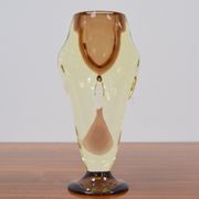 Mid-century Art Glass Vase,Chribska,1960's.