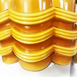 Vintage glass pendant lamp