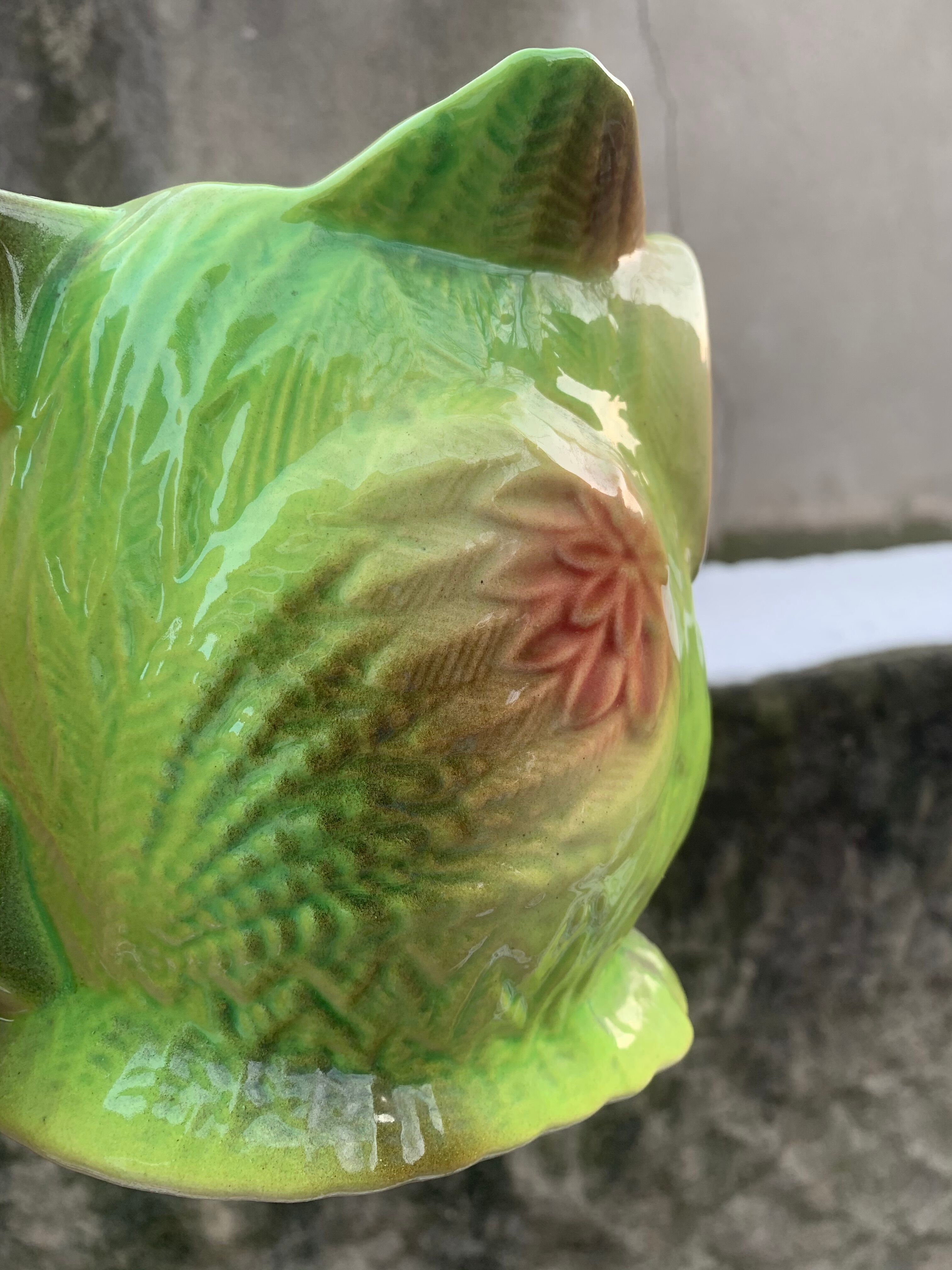 Owl zoomorphic pitcher