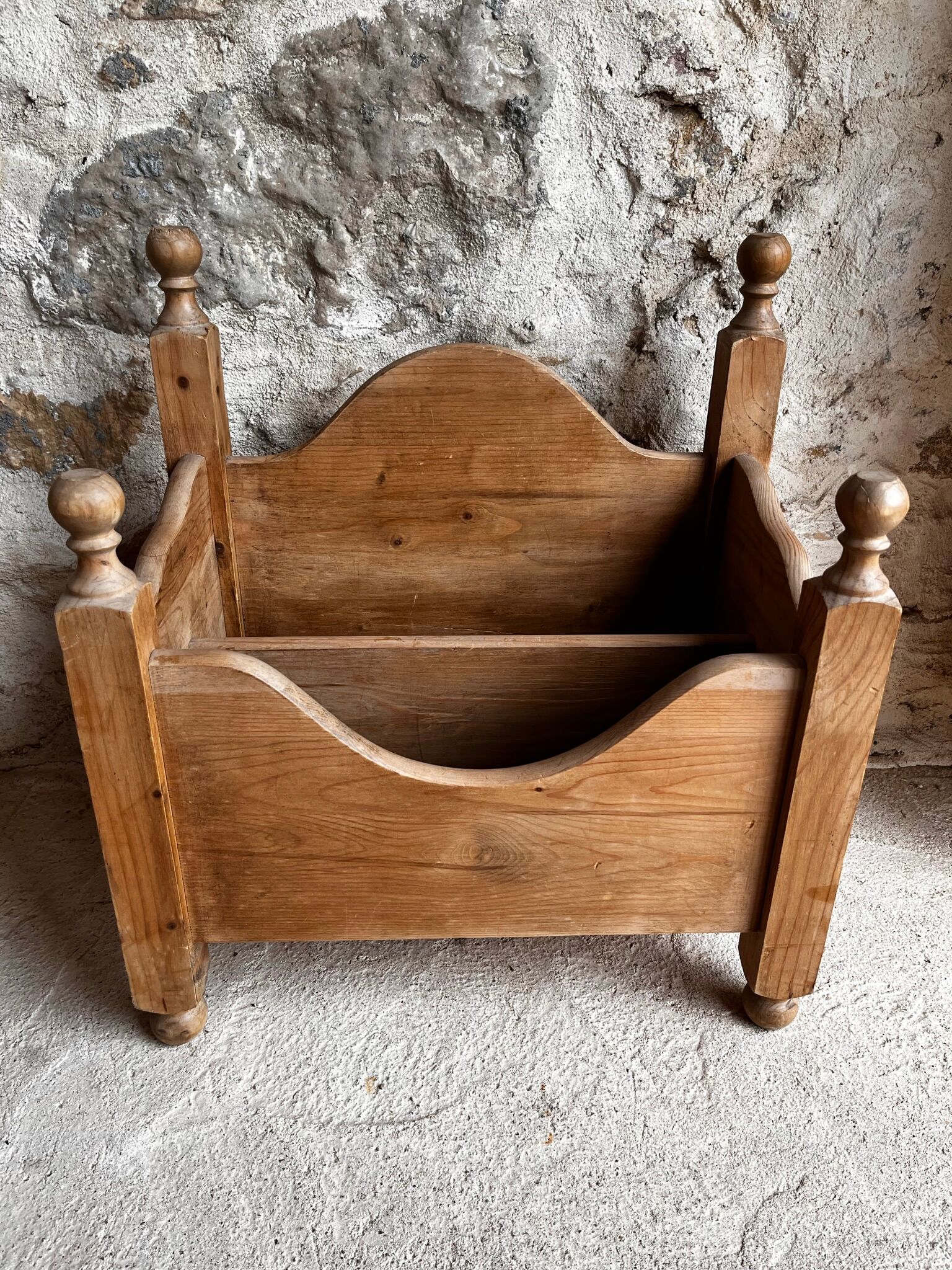 Wooden magazine holders