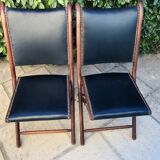 English folding chairs