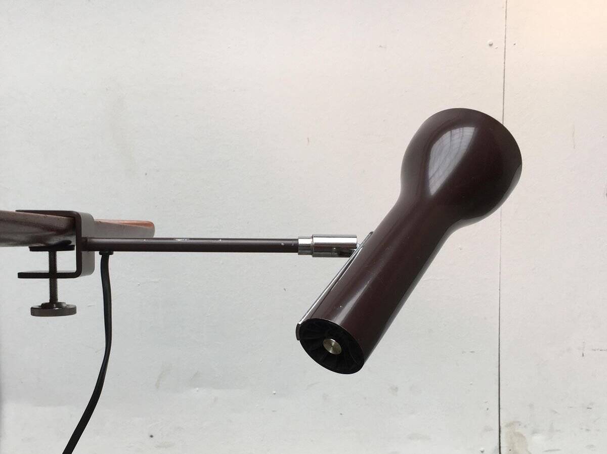 Table lamp or clamp lamp from the mid-century space age by the SLZ team for Swisslamps International.