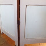 Old screen 9 wooden panels