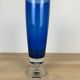 Glass vase Riihimaki Tamara Aladdin, blue, Scandinavian