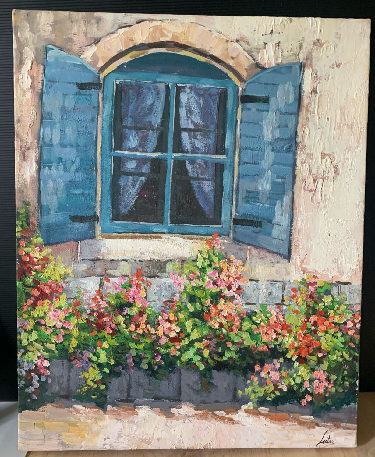 Oil painting on canvas