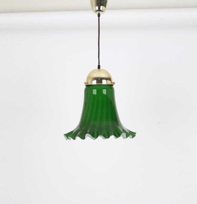 Green suspension Peill & Putzler Germany 1960s