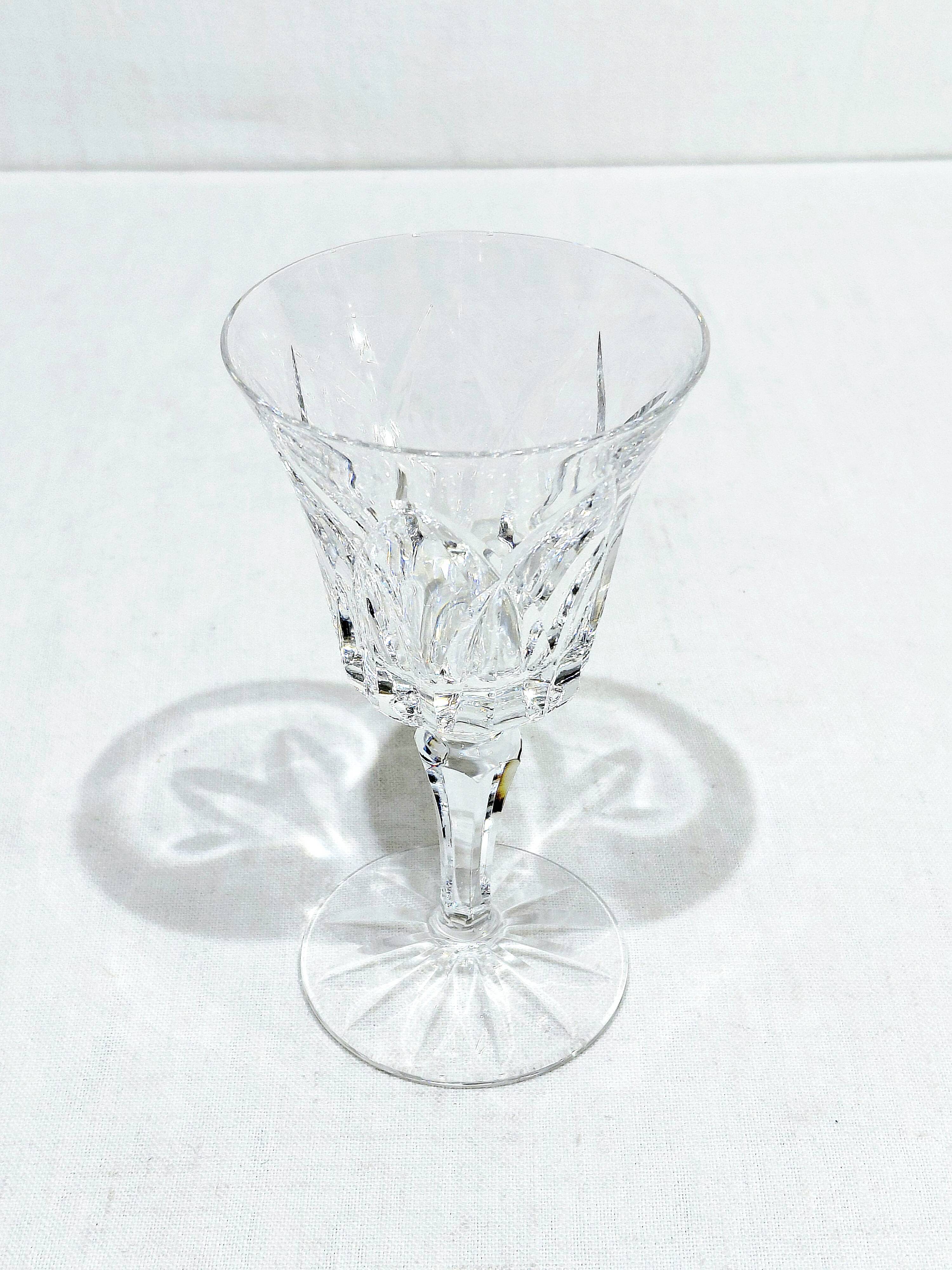 12 white wine glasses St Louis model Camargue