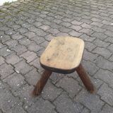 Vintage brutalist tabouret