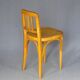 Curved wooden workshop chair Horgen Glarus (CH) 1950, not Thonet bistro.