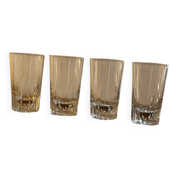 Verres en cristal de Baccarat