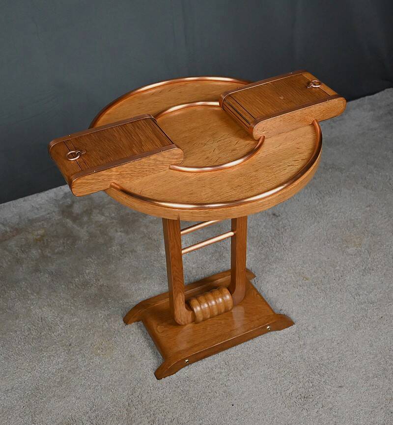 Small Oak Smoking Table, Art Deco period – 1930