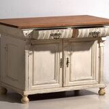 Old cream-white chest of drawers (circa 1920)