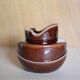 Ceramic tobacco pot, ceramic pipe holder, vintage ashtray