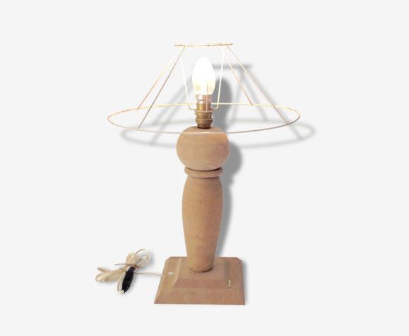 Product BHV Wooden lamp foot middle XXth.