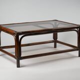 Table de salon en rotin