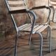 Garden chairs with armrests xavier pouchard