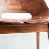 Set of 6 'Tonneau' dining chairs by Pierre Guariche