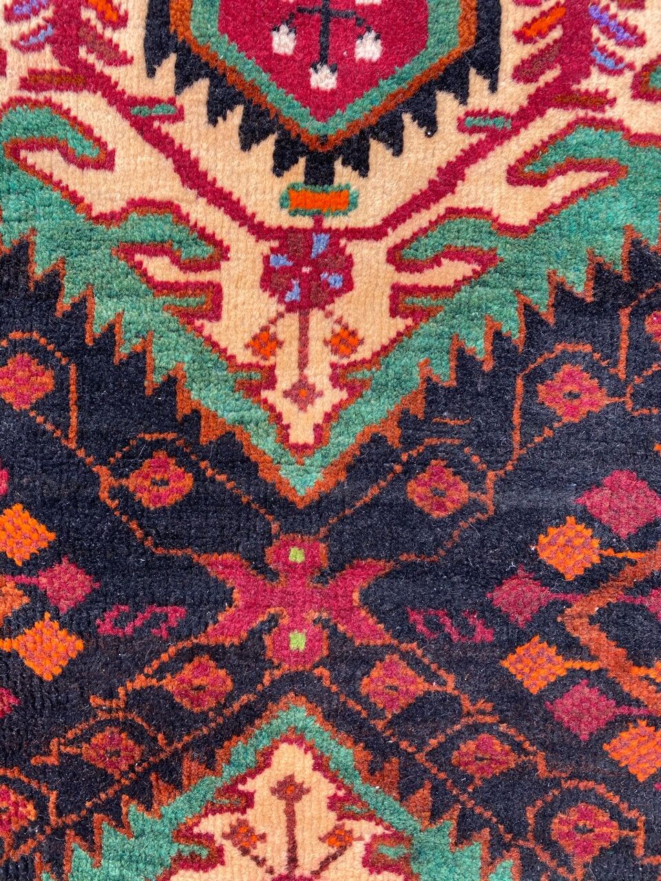 Vintage carpet belutch turkmen 106x188 cm
